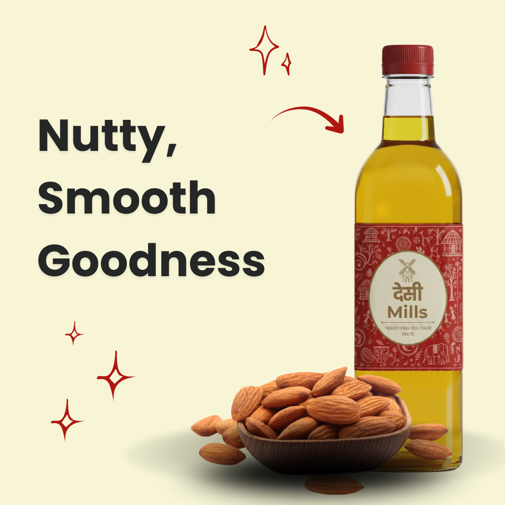 Cold Pressed  Almond Oil