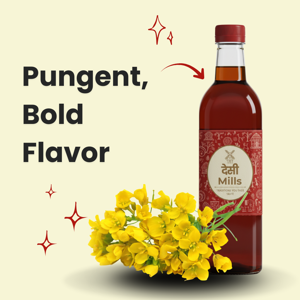 Cold Pressed Mustard Oil