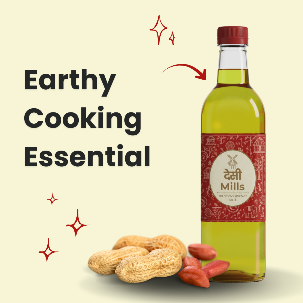 Cold Pressed Groundnut Oil